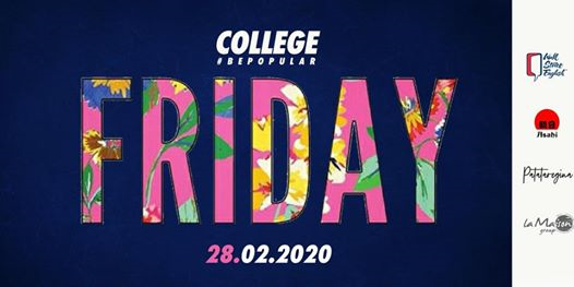 Friday at College | Donna €1 entro 00.00