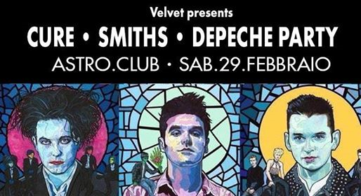 Cure ° Smiths ° Depeche party + British sound