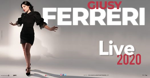 Giusy Ferreri Live 2020 -2 Marzo - Milano (rimandata)