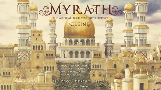 Myrath + Eleine | Legend Club, Milano