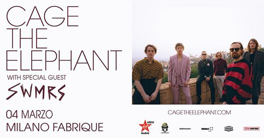Cage The Elephant in concerto a Milano