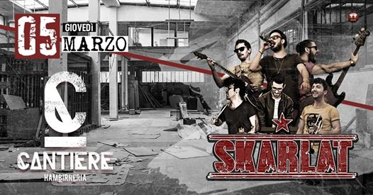 Skarlat | Ska-Punk night vibes live @Cantiere