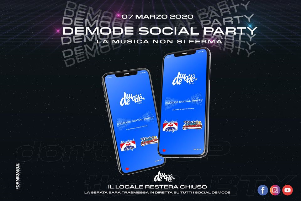 Demode Social Party
