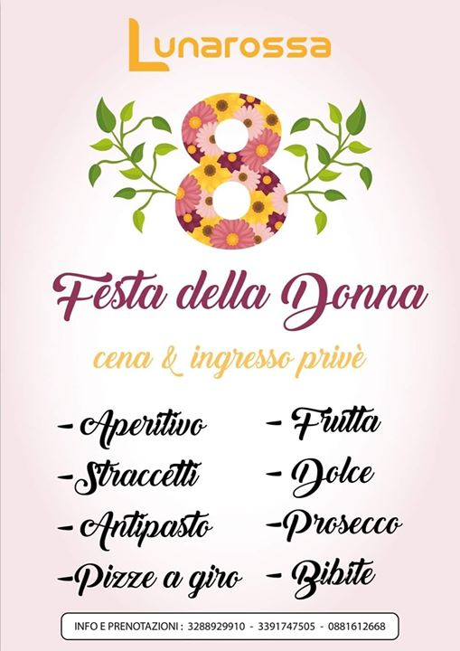 8 Marzo - Festa Della Donna