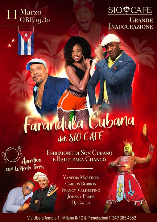 Inaugurazione Farandula Cubana del Sio Cafe