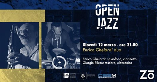 Enrico Ghelardi duo - Open Jazz -Live music at Zō