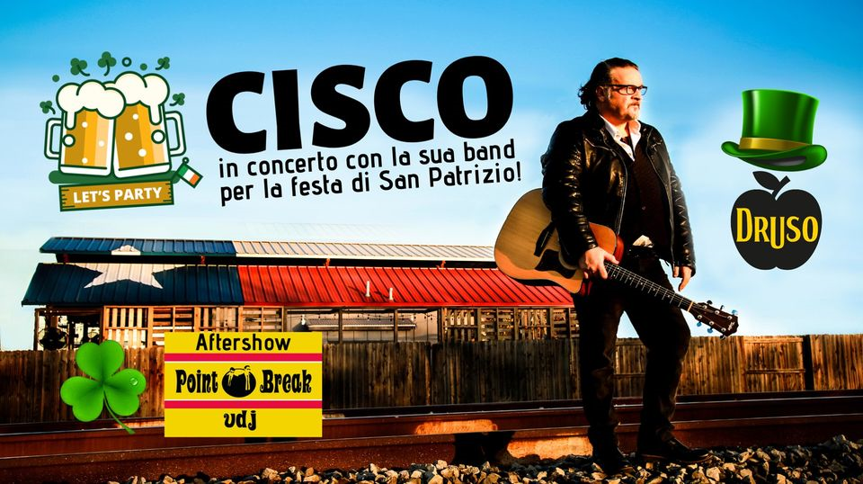 Evento Annullato - Cisco & la sua Band ✮ Live al Druso BG