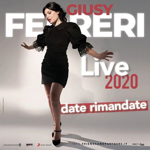 Giusy Ferreri live - Tour Rinviato