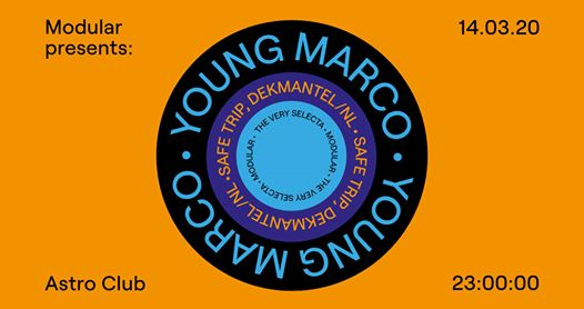 Modular closing season: Young Marco (Dekmantel, Safe Trip/NL)