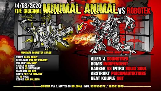 The original Minimal Animal vs Robotek 2 stage