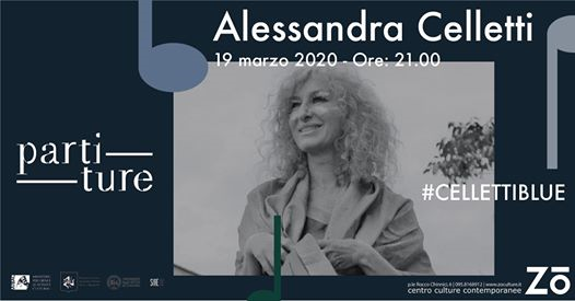 Alessandra Celletti – #Cellettiblue – Partiture – Zō