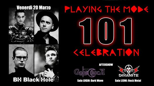 Depeche Mode 101 Celebration - Black Hole Milano