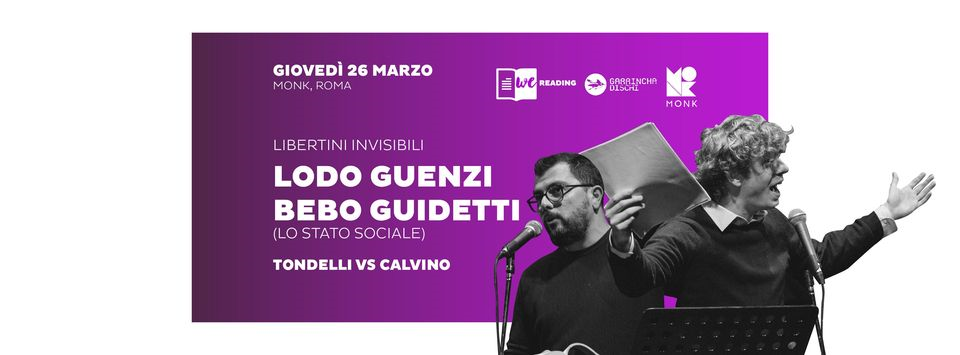 Rinviato - Lodo Guenzi, Bebo Guidetti | We Reading