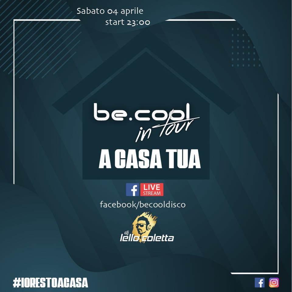 Be.Cool In Tour a Casa Tua