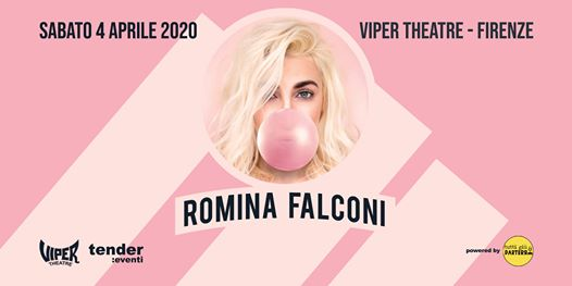 Romina Falconi • live • Viper Firenze • Sabato 4 Aprile
