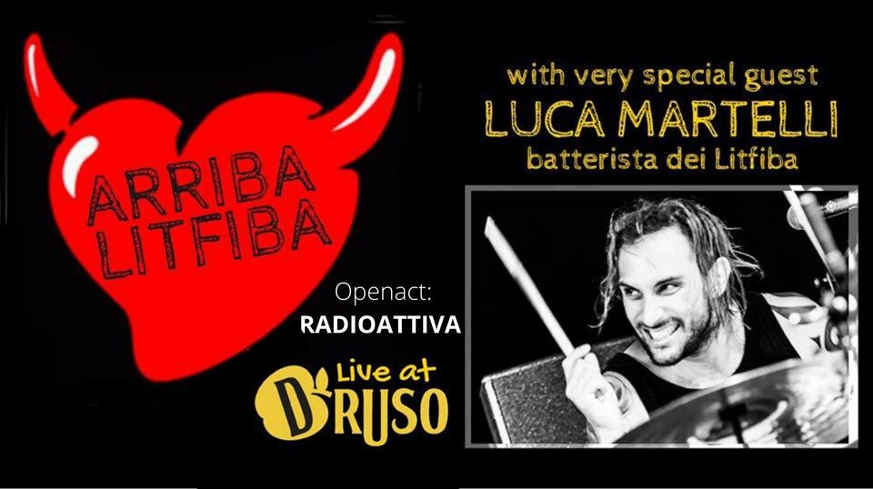 Annullato Arriba Litfiba ft. Luca Martelli ✦ Live at Druso