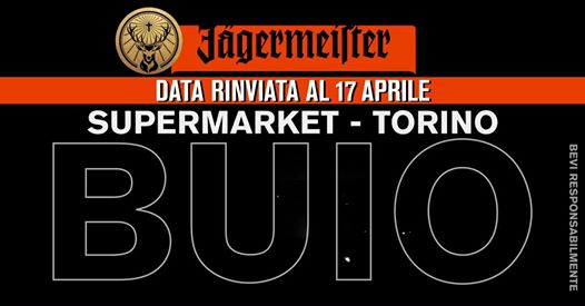 BUIO • Torino • Jägermeister Nightcall