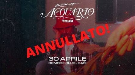 30 Aprile - CoCo Acquario tour @demodeclub (ANNULLATO)
