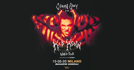 Conan Gray in concerto a Milano