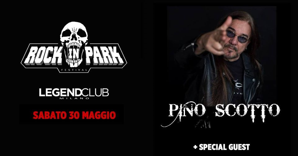 Pino Scotto + guest // 30.05.20 at Rock In Park Posticipato