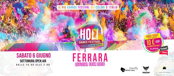 Holi Dance Festival Ferrara 2020
