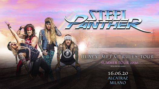 Steel Panther | Milano, Alcatraz