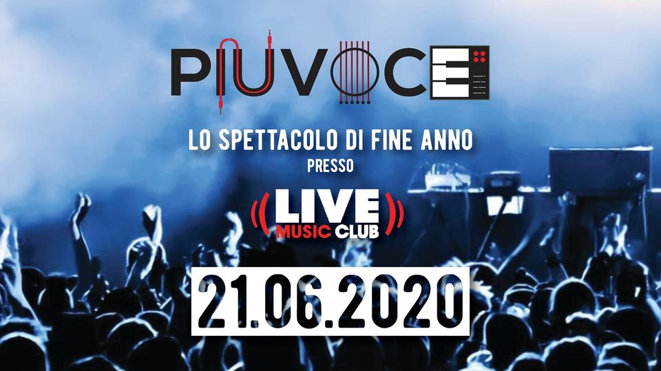 Piuvoce @LIVE CLUB - Annullato