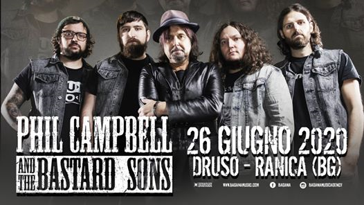 Phil Campbell And The Bastard Sons - Live at Druso - Ranica (BG)