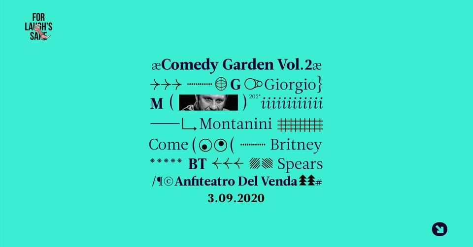 Giorgio Montanini - Anfiteatro Del Venda: Comedy Garden Vol. II