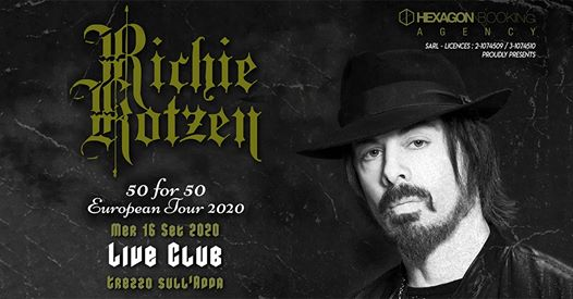 Richie Kotzen - Live Music Club (MI) - 16 Settembre 2020