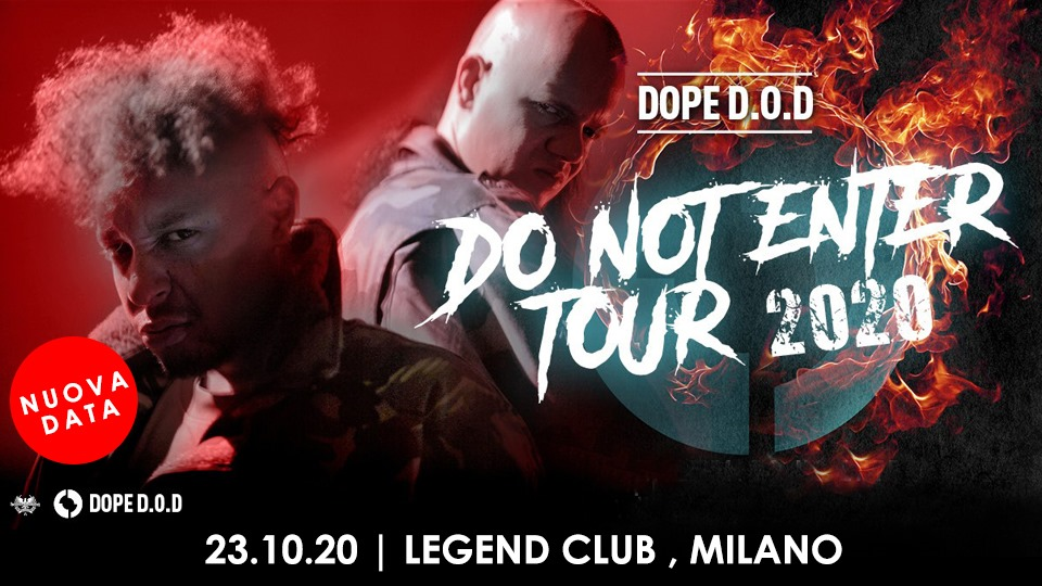 EVENTO RIMANDATO: Dope DOD | Legend Club, Milano