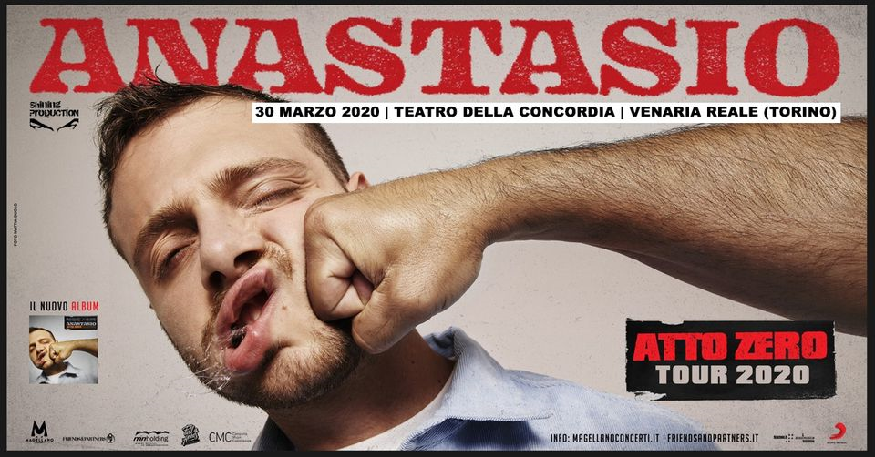 Anastasio - Teatro Concordia Venaria Reale (TO) - 30 Marzo