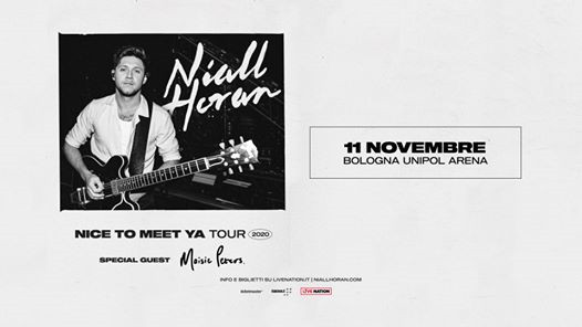 Niall Horan live a Bologna // Nice To Meet Ya Tour