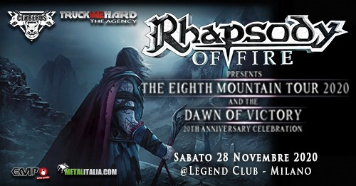 Rhapsody of Fire "Dawn Of Victory" 20th Anniversary @Legend Club