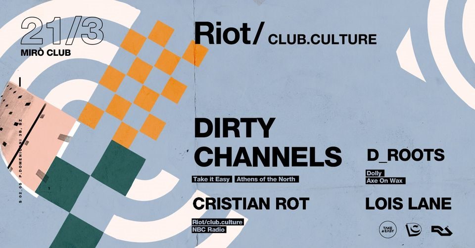 [POSTPONED]Spring fever with Dirty Channels