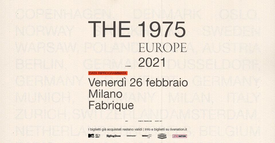 The 1975 in concerto a Milano