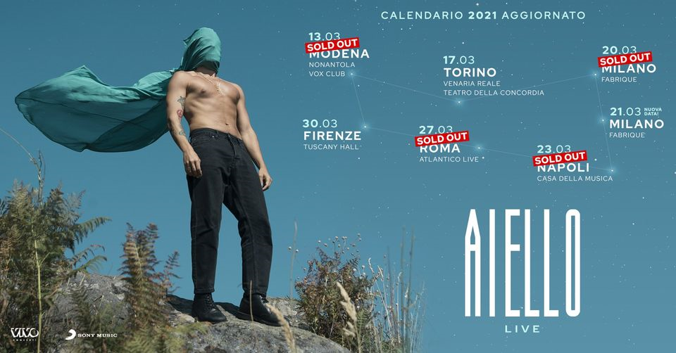 Aiello in concerto a Milano *sold out