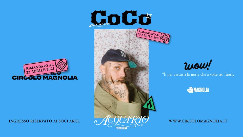 CoCo live | Magnolia – Milano