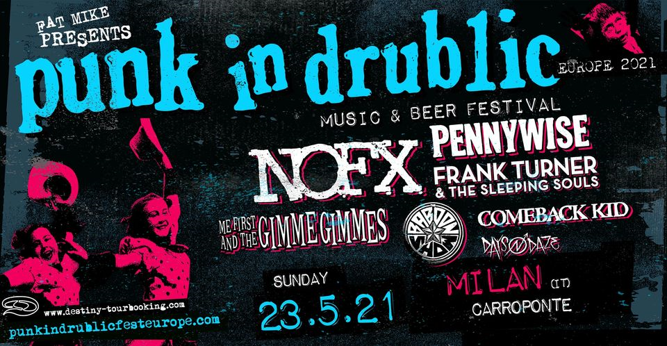 Punk In Drublic a Carroponte - 23 Maggio 2021