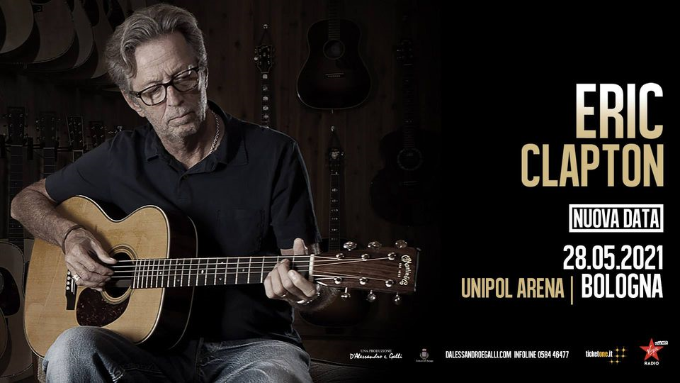 Eric Clapton live a Bologna | Unipol Arena