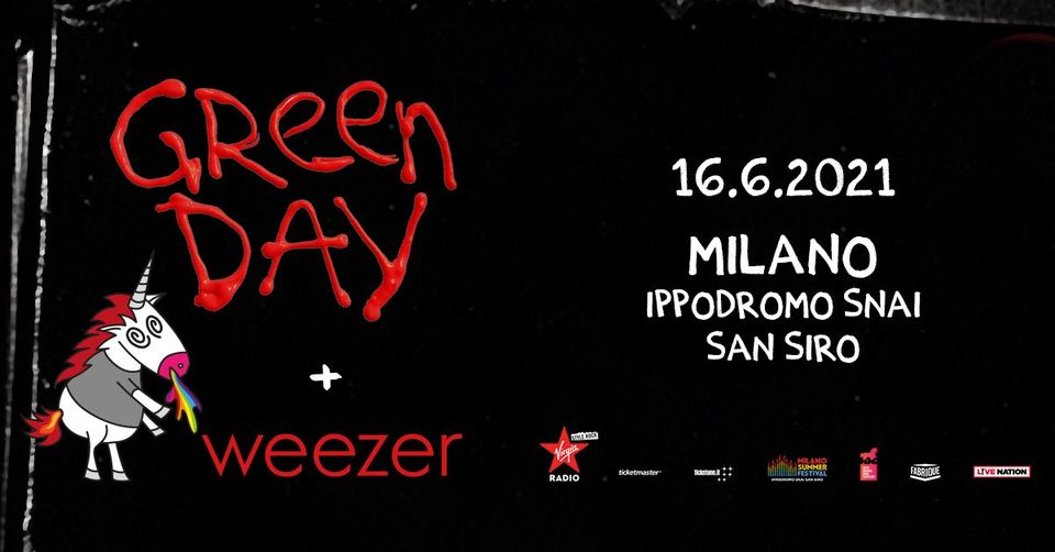 Green Day + Weezer Live a Milano