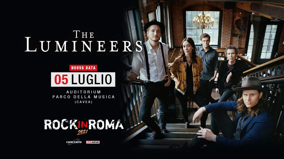 The Lumineers // Rock in Roma - Auditorium Parco della Musica