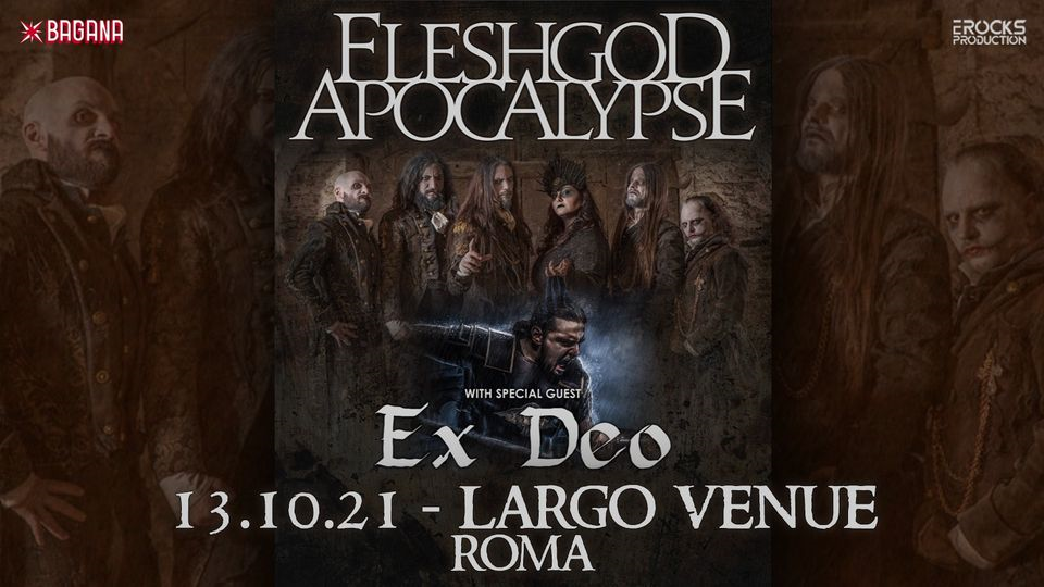Fleshgod Apocalypse + Ex Deo - Live at Largo Venue - Roma