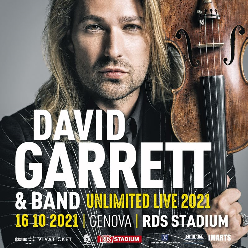 David Garrett “Unlimited – Live” World Tour 2021 | Genova