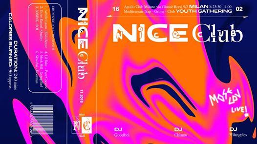 NICE Club #11-2019 with MOSÉ COV live