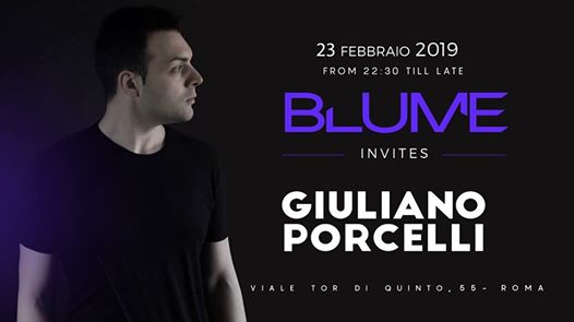 Blume Invites: Giuliano Porcelli