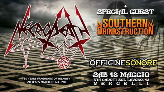 Necrodeath - Southern Drinkstruction | Double Anniversary Tour