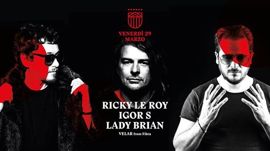 AMIS presenta Ricky Le Roy • Igor S • Lady Brian