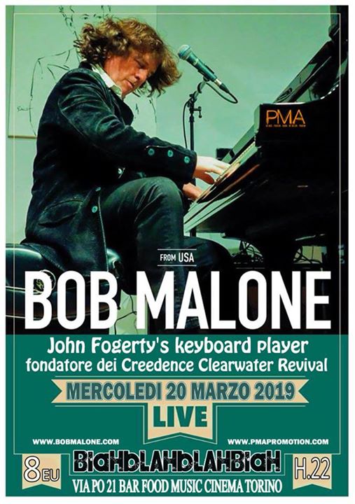Bob Malone (Usa, Rock/Blues) Keyboard player di John Fogerty.