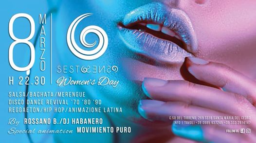 ••• 8th Marzo Women’s Day ••• Venerdì Latino Special Edition